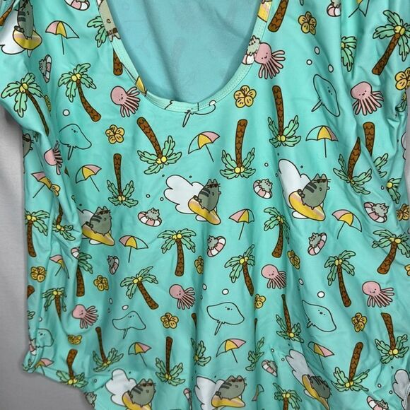 Pusheen Surf Plus Size One Piece Bathing Suit. Size 4XL. NWT. - Picture 7 of 11
